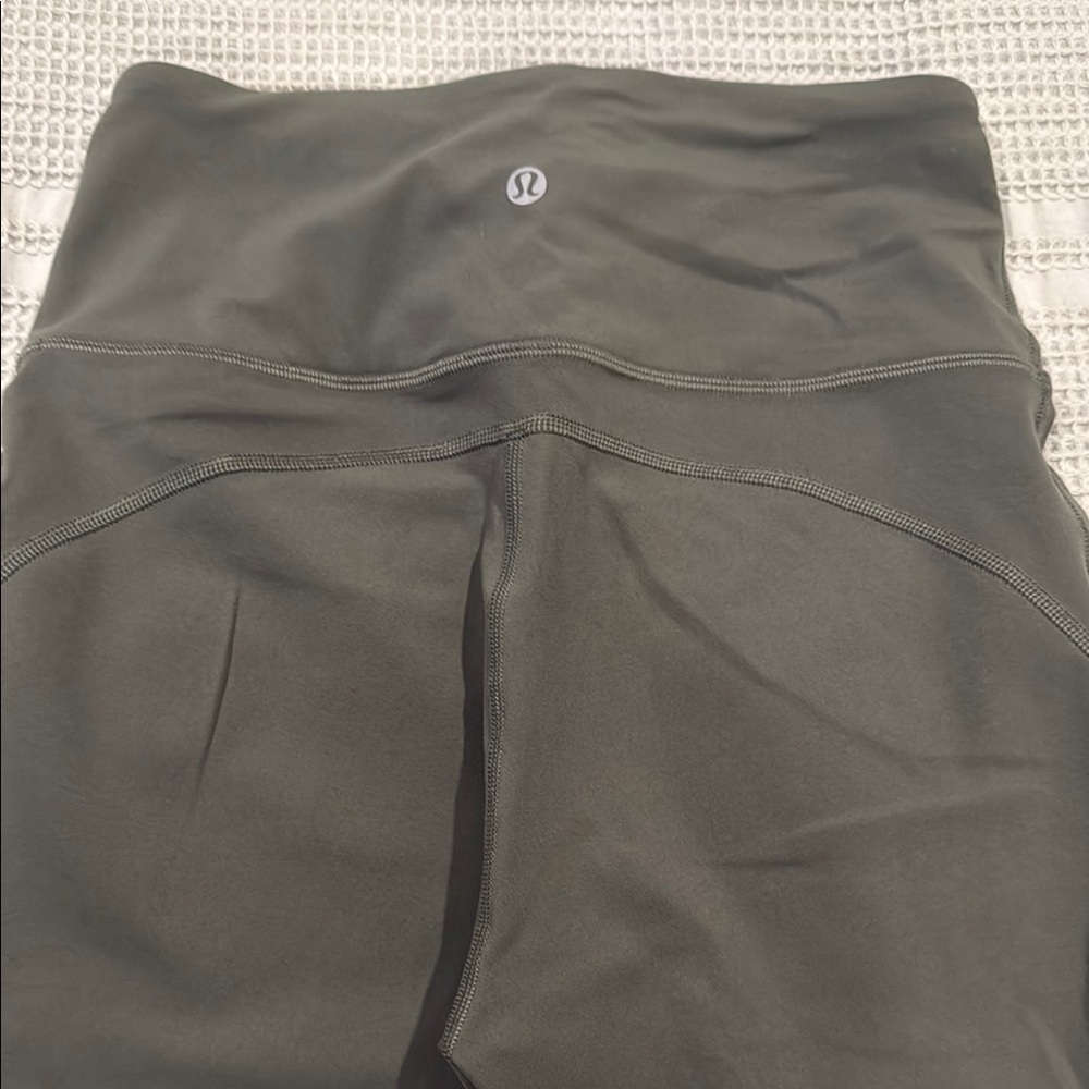 Never Worn Lululemon Olive Green Flare Align Leggings